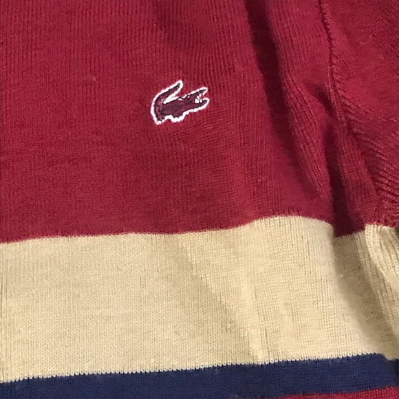 Vintage Izod Lacoste Acrylic Sweater Hong Kong - Picture 3 of 7